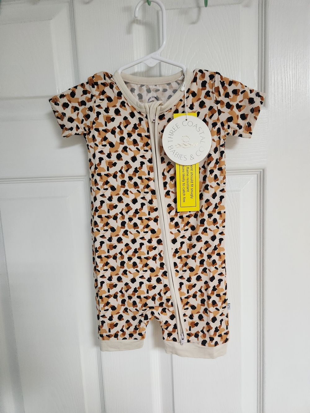 Three Coastal Babies "Sasha" Shorty Romper